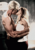 buffy + spike kissin.gif